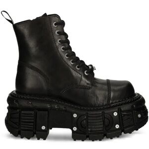 New Rock Imperfect Platform Boots